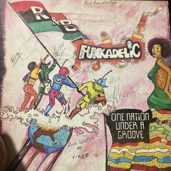 One Nation Under A Groove Funkadelic Vinyl Record 1978